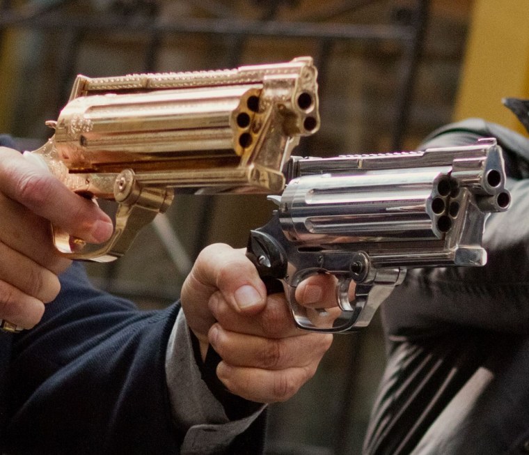 Двуствольный револьвер Гатлинга