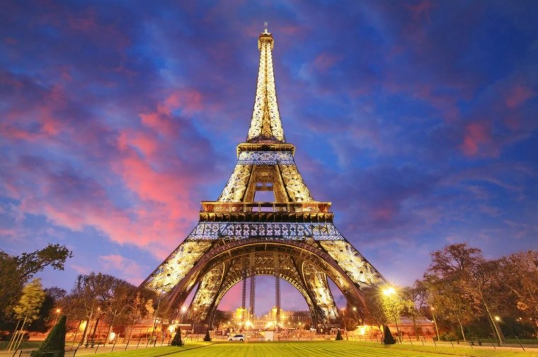 Достопримечательности Франции эльфивая башня