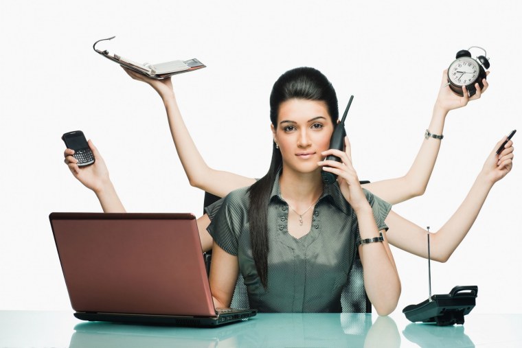 Многорукая женщина