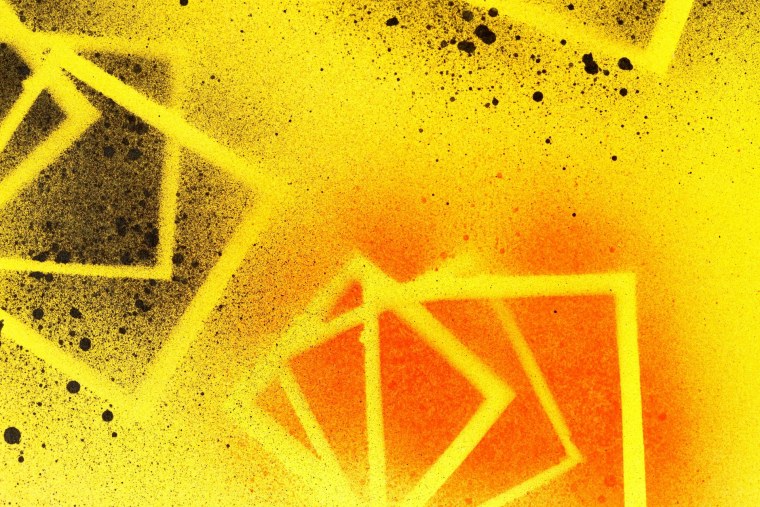 Желтая абстракция