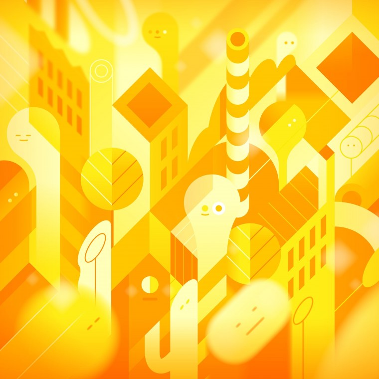 Желто зеленый фон