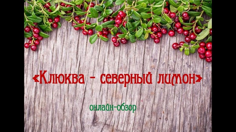 Клюква фотофон