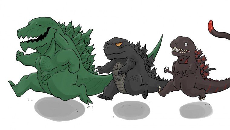 Злая Годзилла