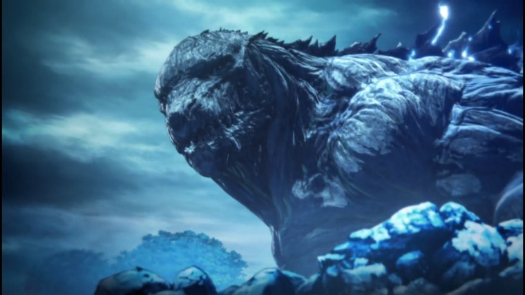 Годзилла Планета чудовищ аниме