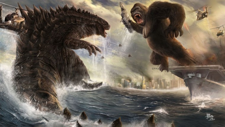 Конг Кинг Конг vs Godzilla 2021