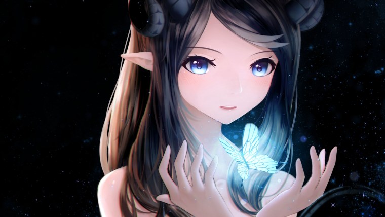 Аниме арт девушка