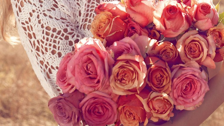 Божья коровка на цветке