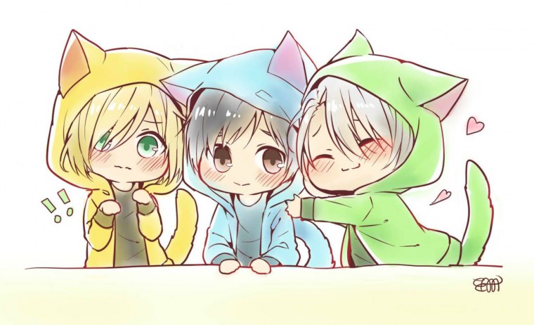 Аниме Юри на льду Чиби