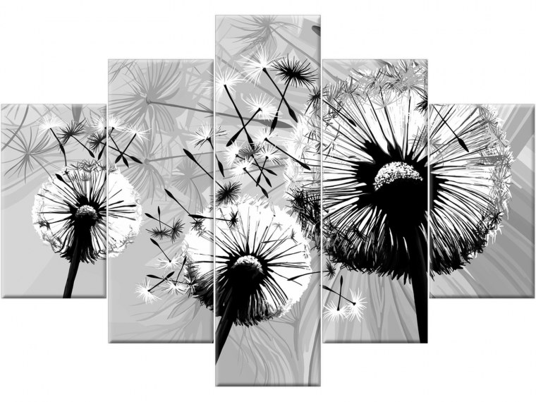 Постер "одуванчики"