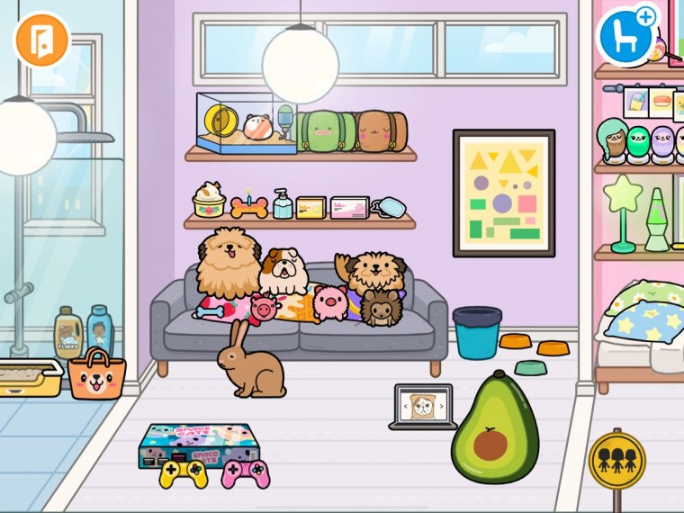 Тока бока персонажи и локации