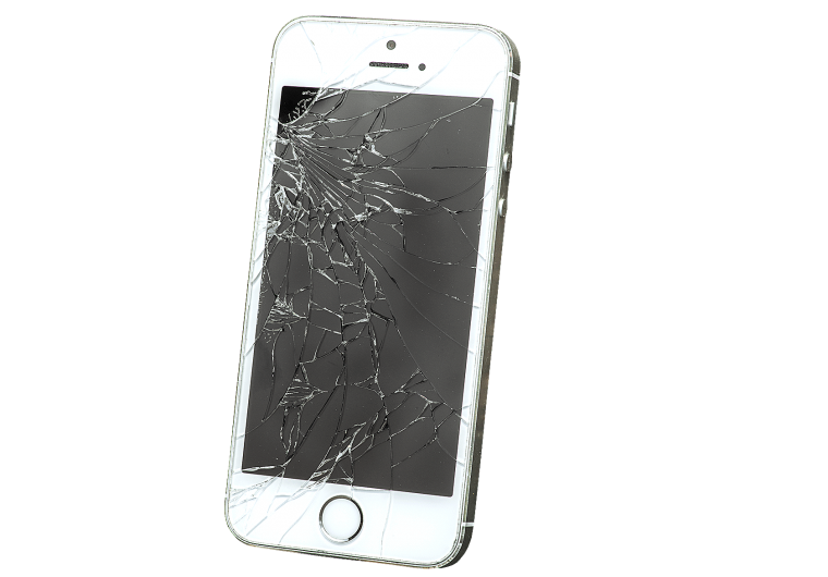 Сломанный айфон