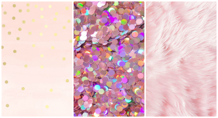 Розовый фон с бриллиантами