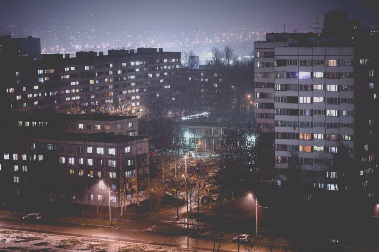 Грустный город