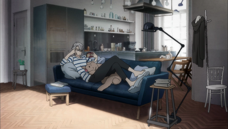 Виктор Никифоров на диване