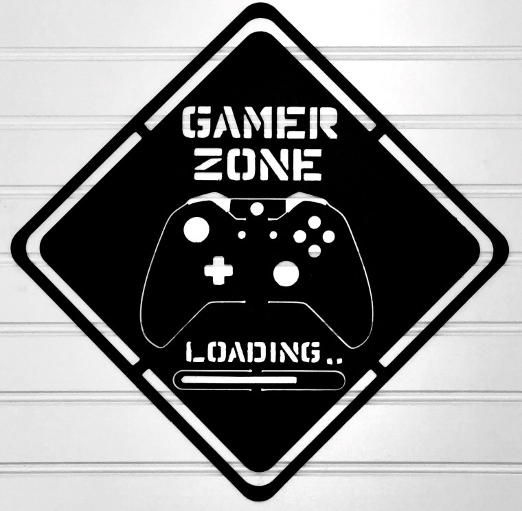 Надпись Gaming Zone