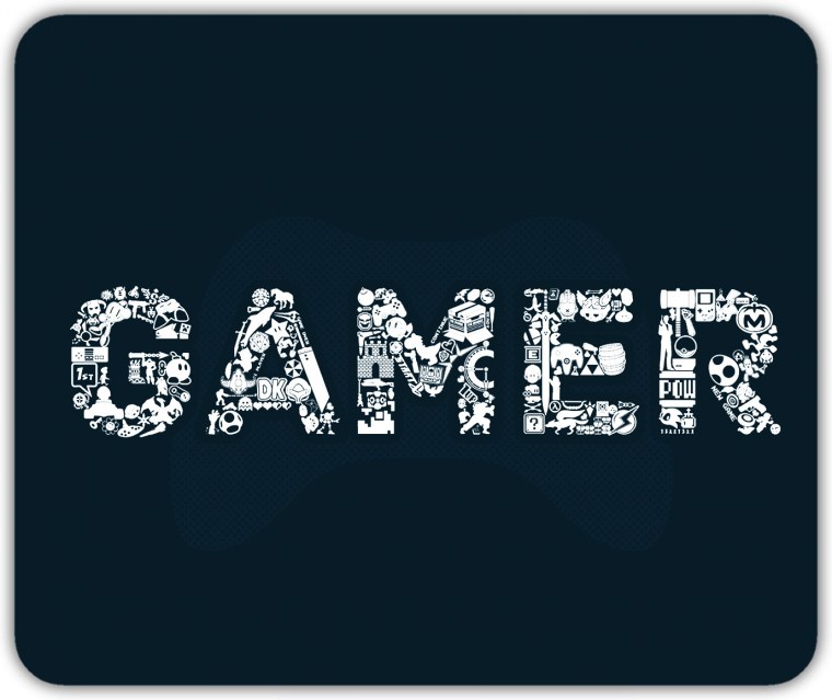 Геймер надпись