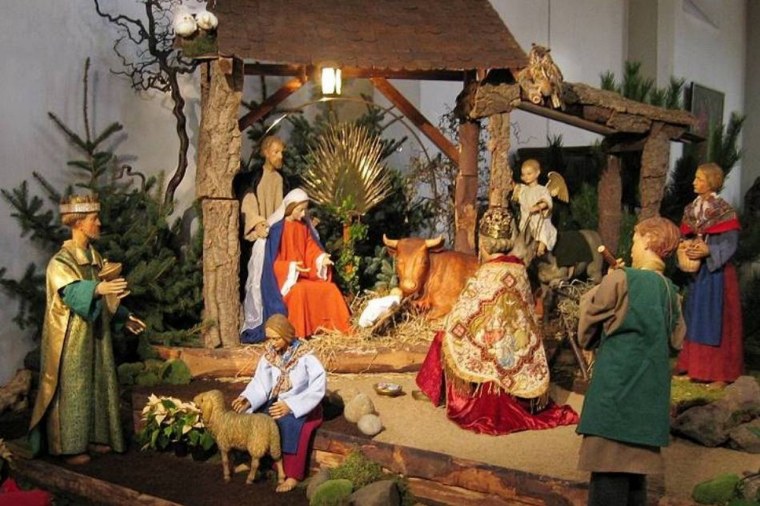 Вертеп Рождество Иисуса Христа куклы