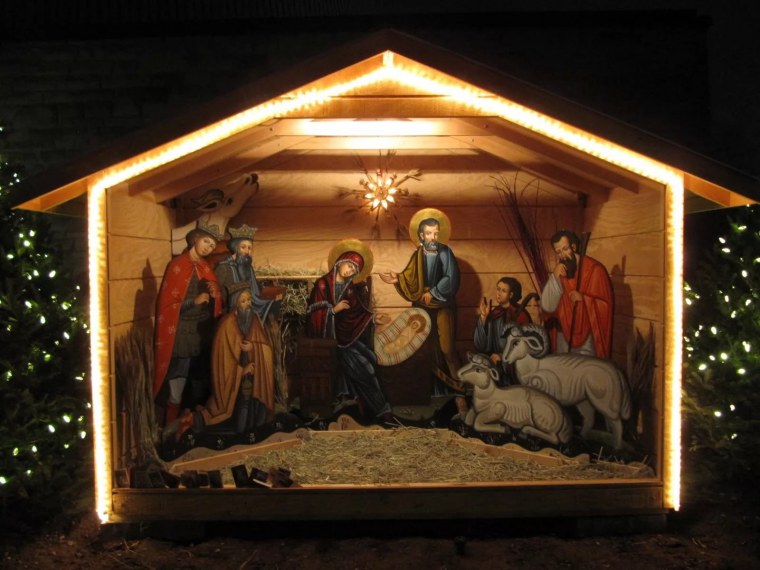 Рождение Иисуса Христа в вертепе
