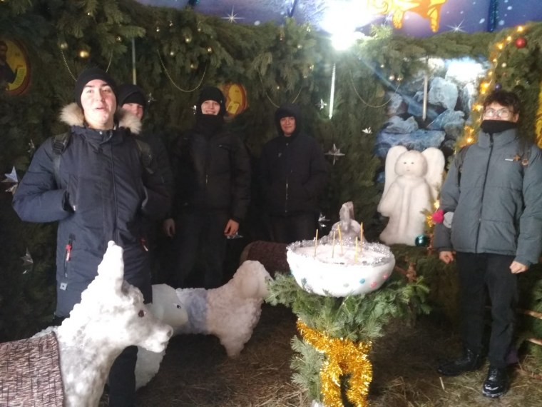 Рождественский вертеп в Германии