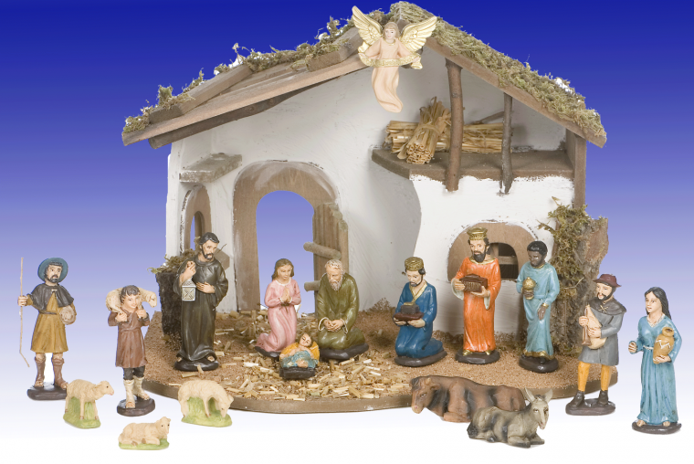 Рождественский вертеп скульптура