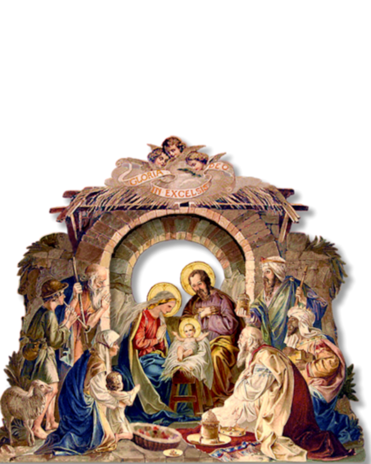 Ясли для Рождественского вертепа