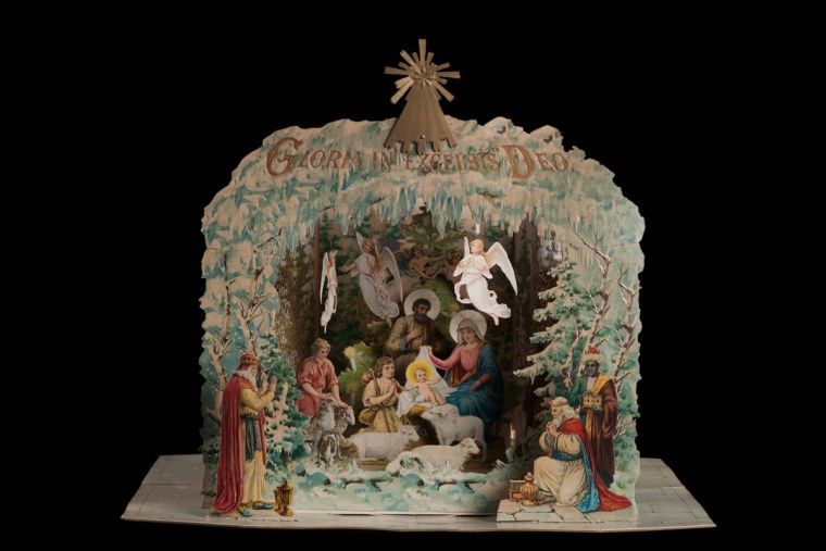 Сборная деревянная модель "Рождественский вертеп"