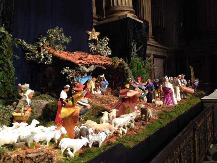 Вертеп Рождественский поделка в садик