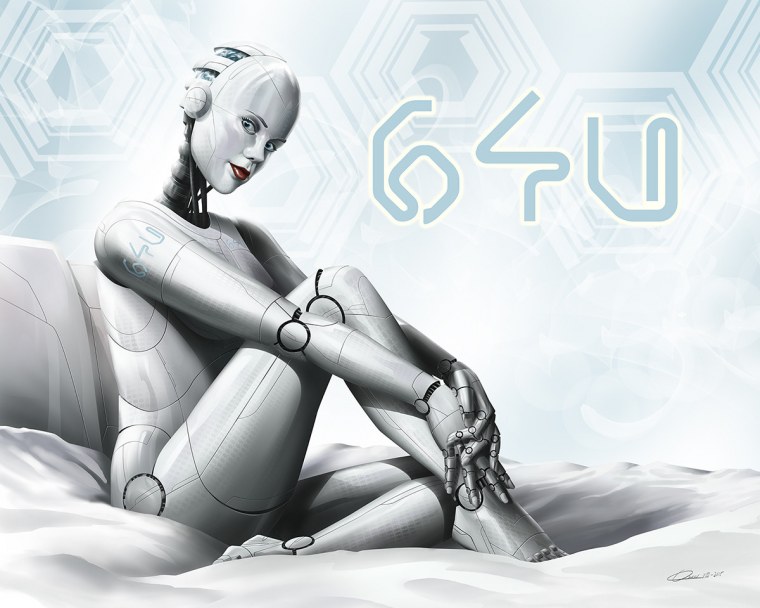 Девушка робот