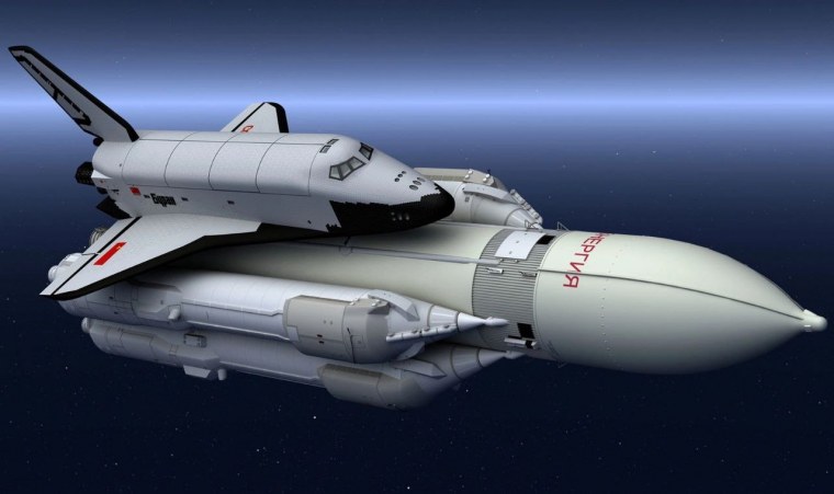 Шаттл Буран Байконур