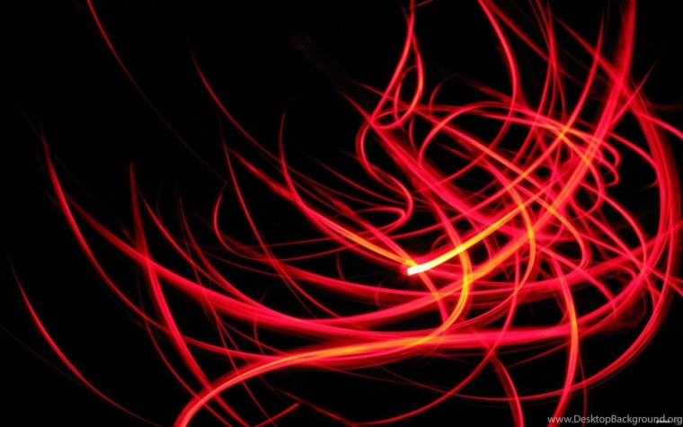 Красная неоновая линия
