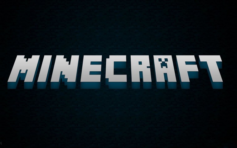 Minecraft надпись