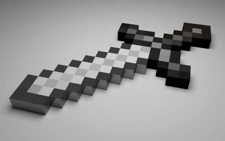 Железный меч Minecraft