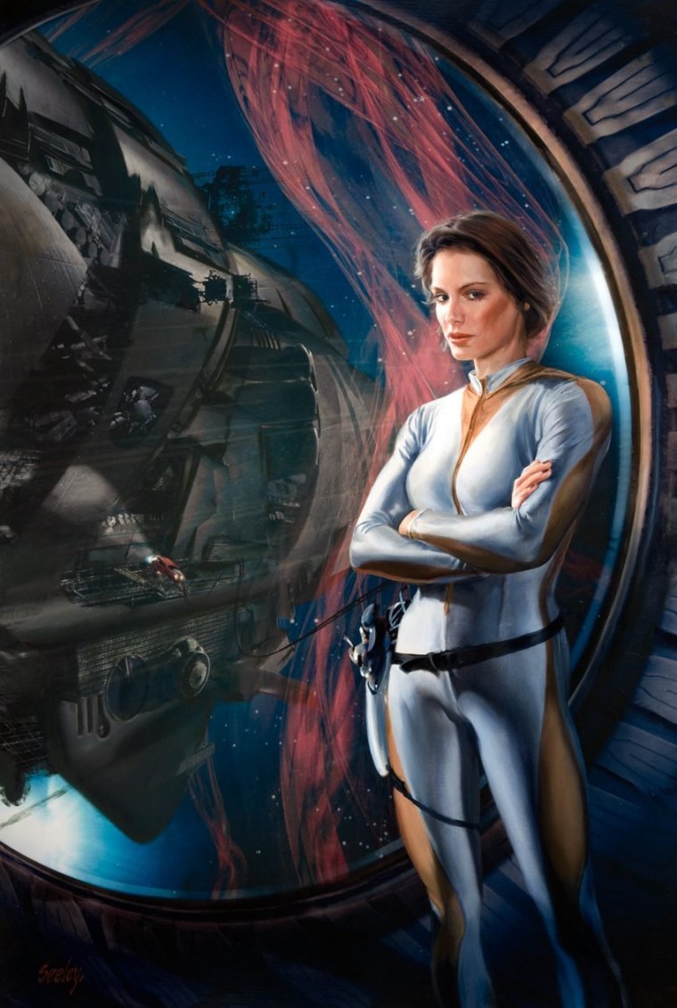 Космическая девушка