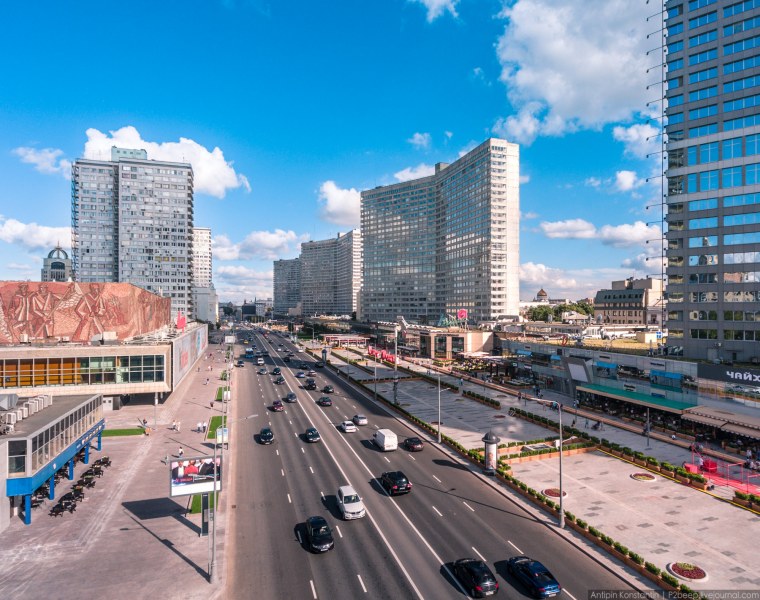 Москва новый Арбат 80х проспект Калинина
