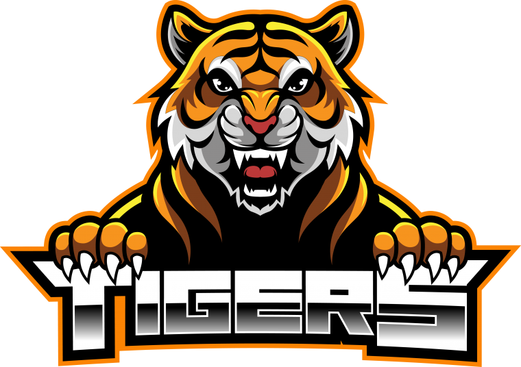 Наклейка тигр