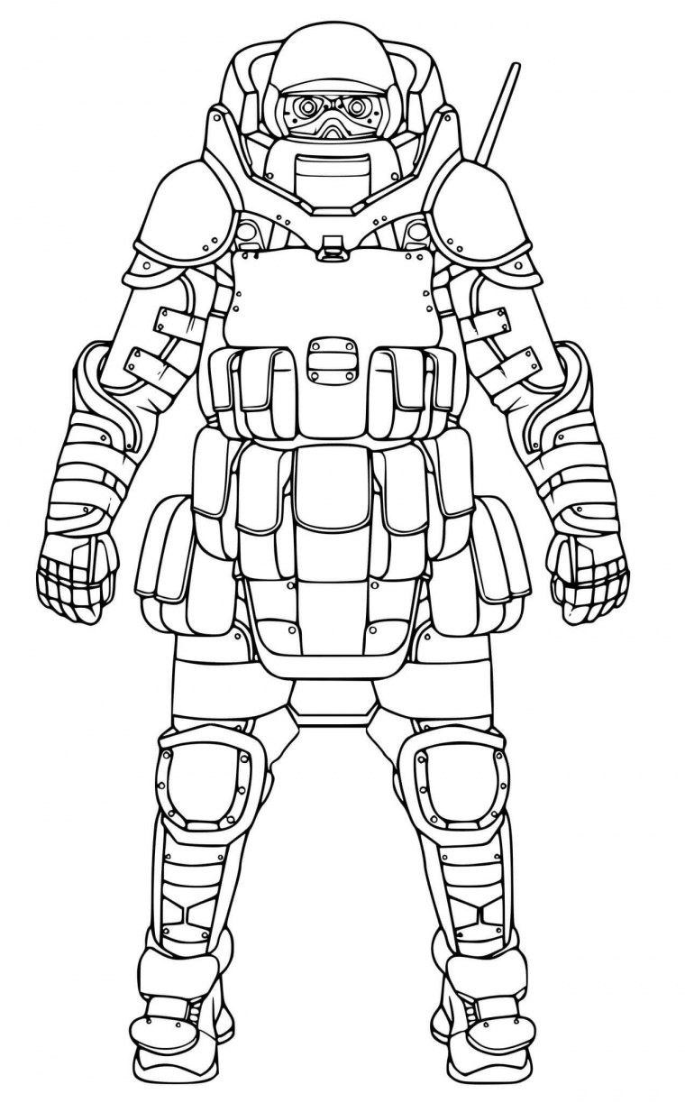 Раскраски для мальчиков Call of Duty