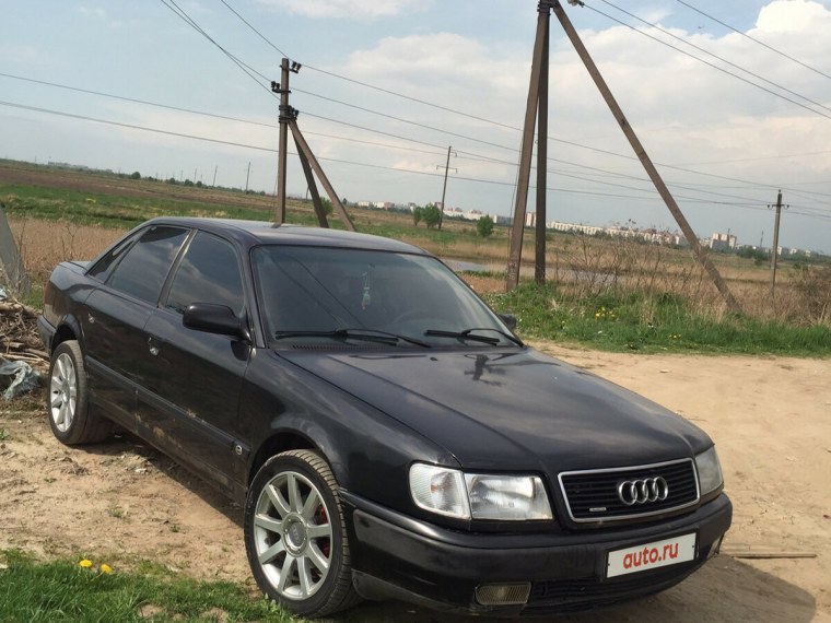 Ауди 100 с4 черная