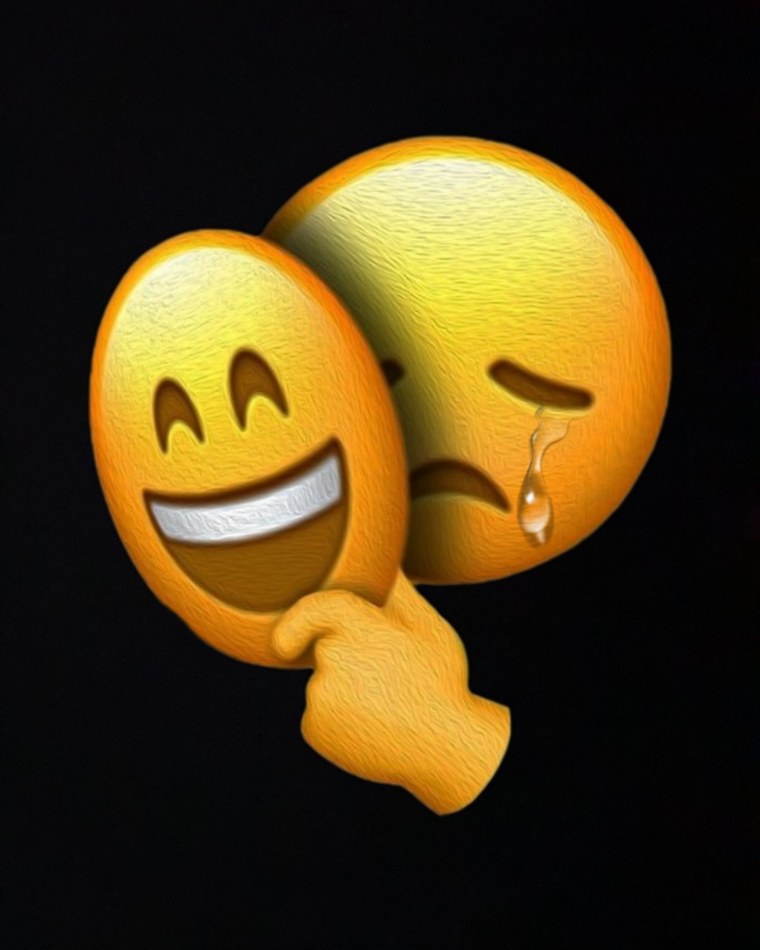 Грусть под маской улыбки