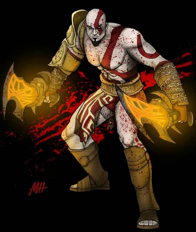 Татуировки Кратоса God of War 4