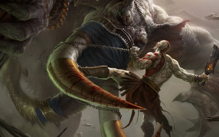 God of War 4 Кратос и Атрей