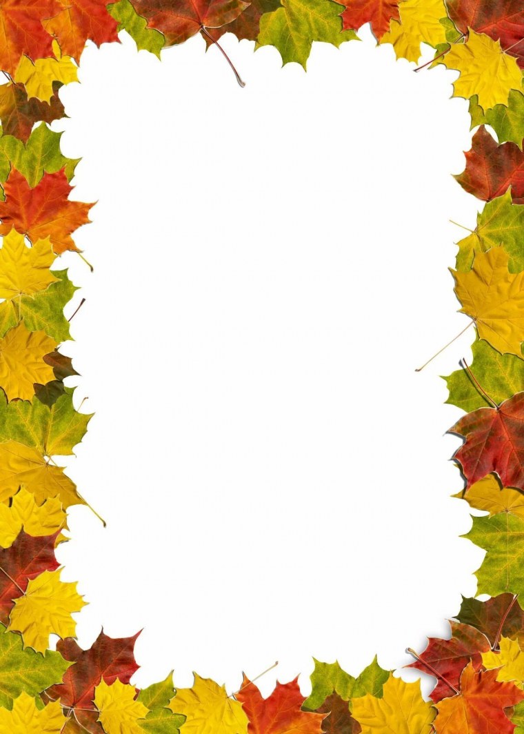 Осенний фон для презентации