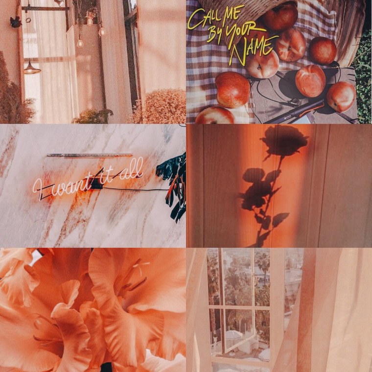 Эстетика персикового цвета