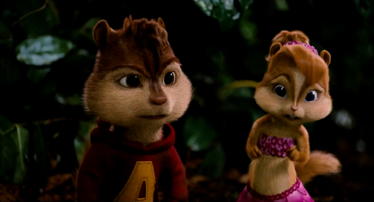 Элвин и бурундуки Британи и Элвин