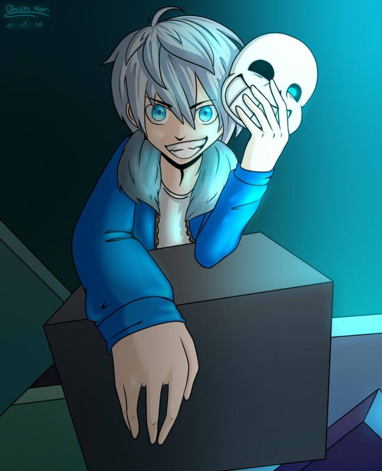 Андертейл Санс аниме