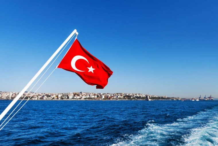 Флаг Турции Босфор