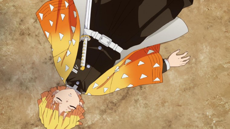 Клинок рассекающий демонов Zenitsu Agatsuma