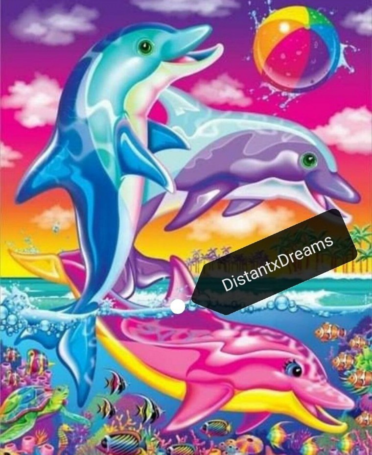 Дельфин рисунок