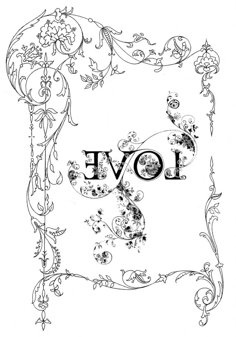 Принты для декупажа черно белые