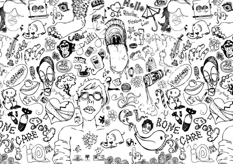 Много маленьких рисунков