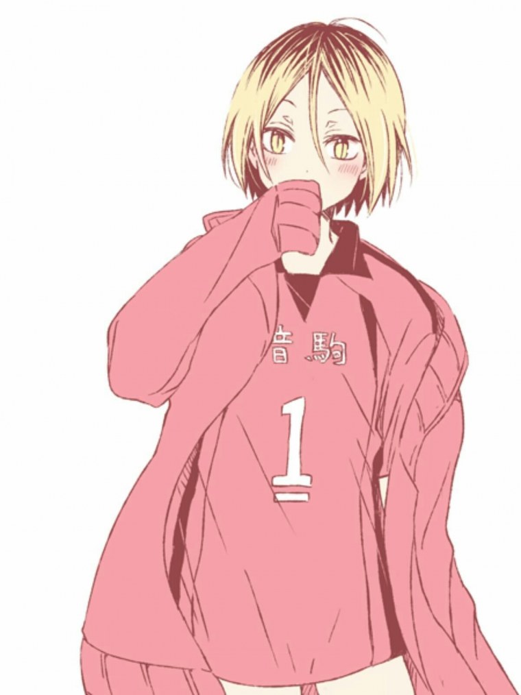 Аниме волейбол Кенма